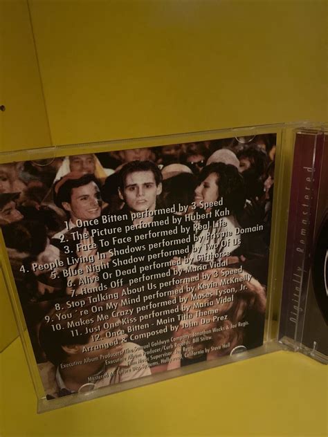 Once Bitten Soundtrack CD, 80's, Jim Carrey, Real Life, Hurbert Kah, 3 ...