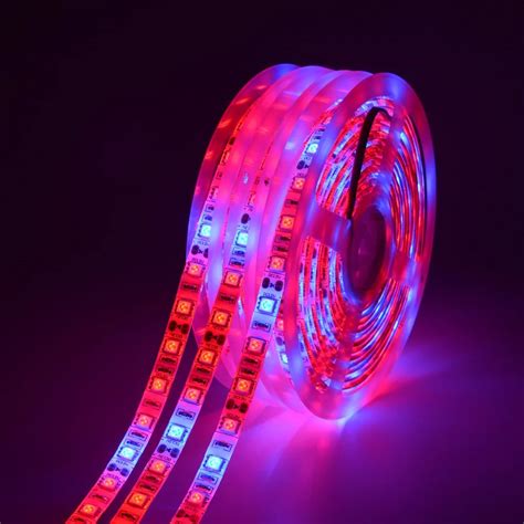 Full Spectrum Plant Grow LED Strip light 5050 12V Indoor Plant Grow lamp For Greenhouse ...