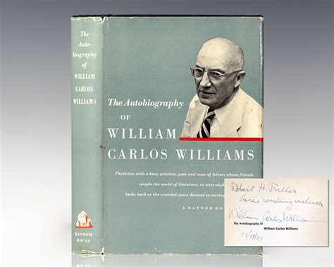 The Autobiography of William Carlos Williams First Edition Signed