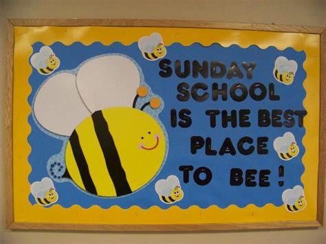 Preschool Sunday School Bulletin Boards