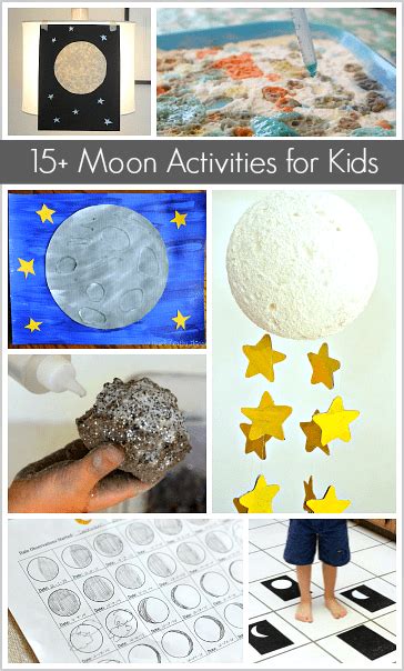 Astronomy for Kids: Moon Crafts and Activities - Buggy and Buddy