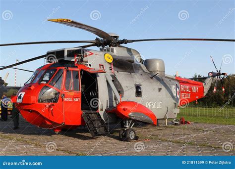 British Westland Sikorsky Sea King Helicopter Editorial Stock Image ...