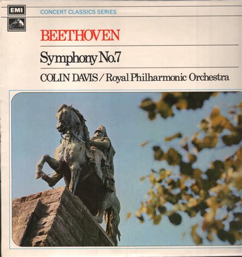 Beethoven - symphony no.7 by Colin Davis / Royal Philharmonic Orchestra, LP with vinyltap - Ref ...