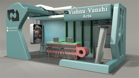 ArtStation - 3D booth design