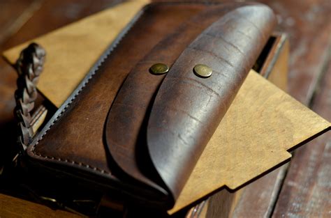 Brown Leather Wallet Women Leather Gift for Her Women's | Etsy