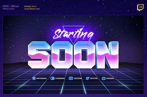 35+ Greatest Twitch Stream "Beginning Quickly" Overlays - 3DCOR