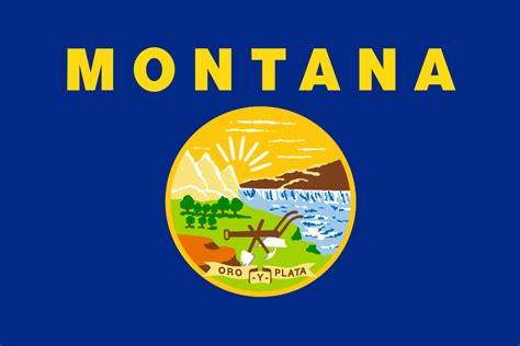 Montana Flag Color Codes - Hex, RGB and CMYK Color Codes