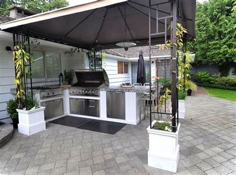 Stainless steel cabinets for outdoor kitchen | Outdoor kitchen, Small outdoor kitchens ...