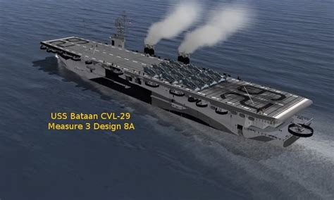 USS Bataan (CVL-29) | Bataan, Aircraft carrier, Warship