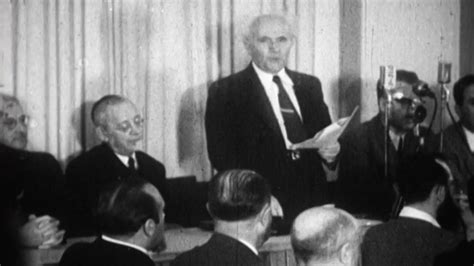 David Ben Gurion Declaration Of Independence