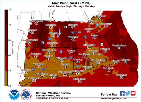 Winter storm is expected to bring 65 mph winds: Power outages likely ...