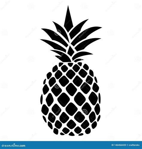 Pineapple Vector Eps Hand Drawn, Vector, Eps, Logo, Icon, Crafteroks ...