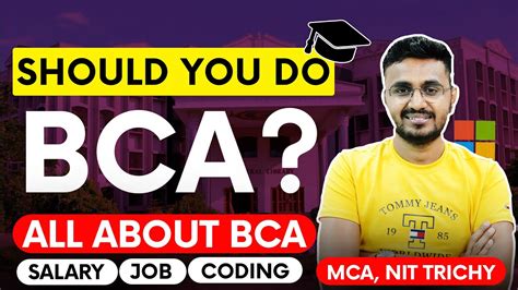 BCA Roadmap: What They WON'T Tell You in College! | All about BCA in 10 Mins 🕘📌 - YouTube