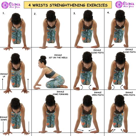 4 WRISTS STRENGTHENING EXERCISES – Elena Miss Yoga