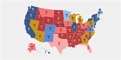 2024 presidential prediction map - create your predictions for the presidency