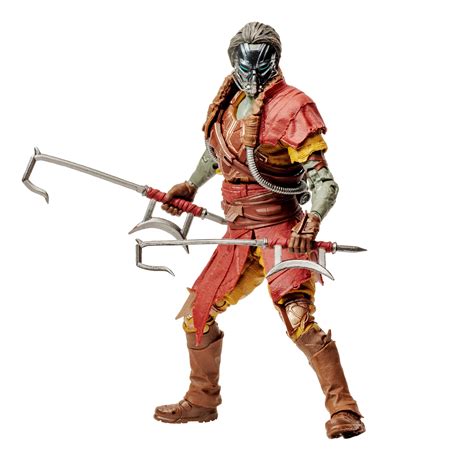 McFarlane Toys Mortal Kombat Kabal Rapid Red - 7 in Collectible Figure - Walmart.com