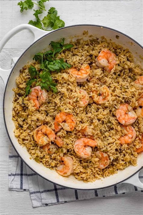 One Pan Shrimp and Rice {Easy Weeknight Meal} | FeelGoodFoodie