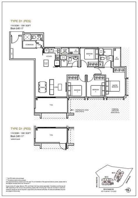 Mayfair Modern Floor Plans and Units Mix