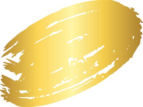 Gold Brush Stroke Design Element 13708347 Vector Art at Vecteezy