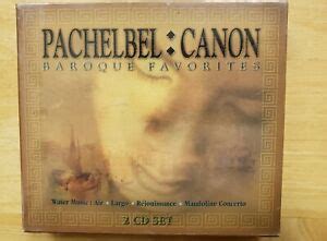 Pachelbel Canon: Baroque Favorites (CD, Dec-2000, 2 Discs, Delta Dist.) New | eBay