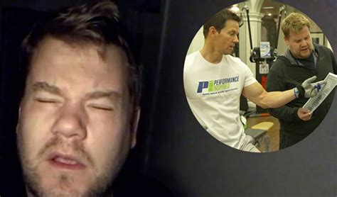 James Corden Struggles Through Mark Wahlberg's Insane 4AM Workout