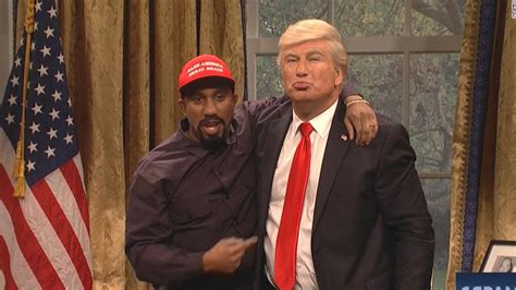 'SNL' spoofs Trump's thoughts amid Kanye visit - CNN Video