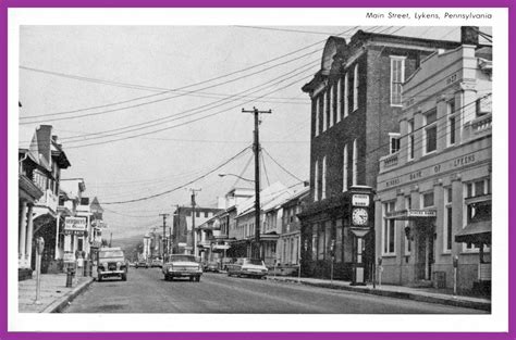 Lykens – Main Street Looking East – Lykens Valley: History & Genealogy