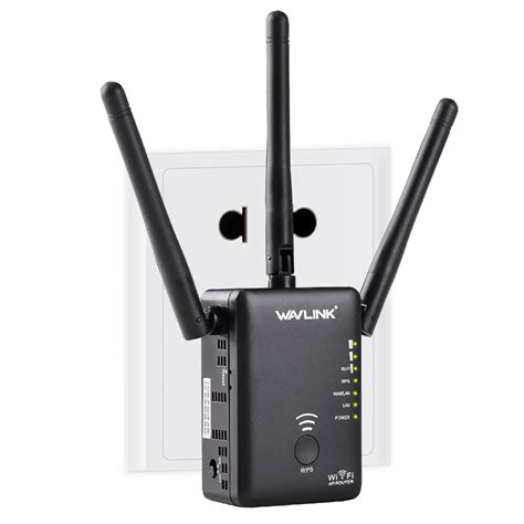 Wavlink AC750 wifi repeater/Router Dual Band WIFI Range Extender wifi signal amplifier With ...