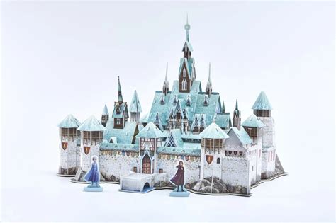 3D Puzzle: Disney Frozen - Arendelle Castle - Model Kit - Game Nerdz