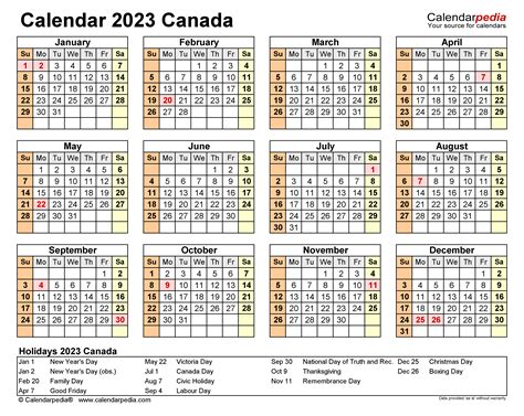 Calendar 2023 Holidays Canada – Get Calendar 2023 Update