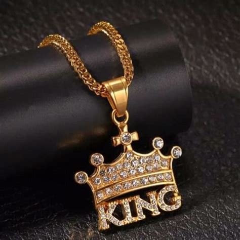 For Sale: King Pendant Necklace - Spanish Town