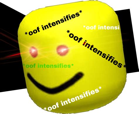 Download Roblox Oof Intensifies Meme | Wallpapers.com