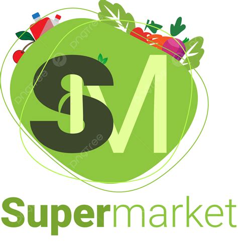 Supermarket Logo Marketing Vector, Supermarket, Logo, Sm PNG and Vector with Transparent ...