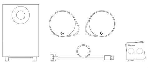 logitech Gaming Speakers Instruction Manual