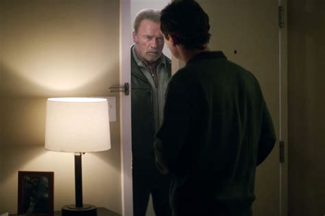 Arnold Schwarzenegger gets confrontational in Aftermath clip