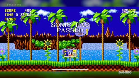 Sonic the Hedgehog – Green Hill Zone, Act 1 – Time Attack – Two 0:25.56 ...