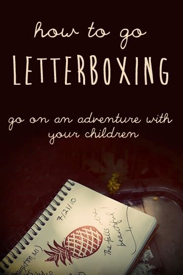 How to Go Letterboxing - Overstuffed Life