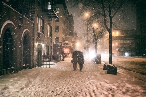 Winter - New York City - Night in the East Village by Vivienne Gucwa ...