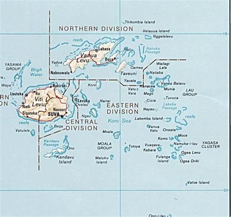 Fiji Island Location World Map - Cristy Claudetta