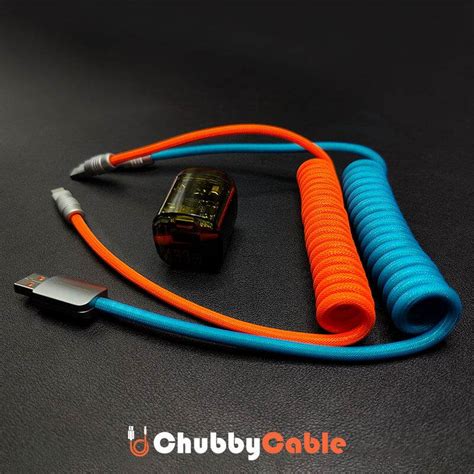 Curly Chubby Retractable Fast Charger - Tangle-Free, Durable Car Cable – Chubbycable