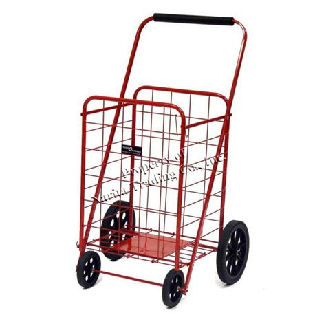 Easy Wheels Super Shopping Cart, Red, 1ct - Walmart.com - Walmart.com