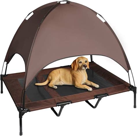 Amazon.com: outdoor dog bed with canopy