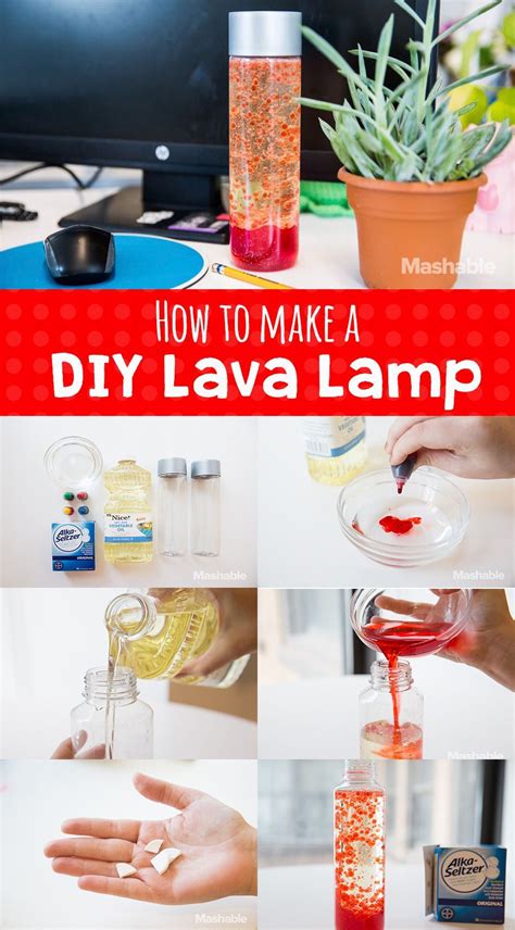 diy-lava-lamp Jar Crafts, Diy Crafts For Kids, Projects For Kids, Craft ...