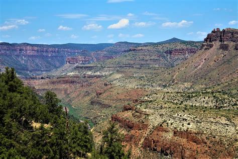 San Carlos Apache Indian Reservation, Gila County, Arizona, Verenigde Staten Stock Foto - Image ...