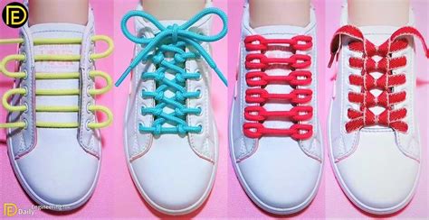 15 Different Cool Ways To Tie Shoelaces - Daily Engineering