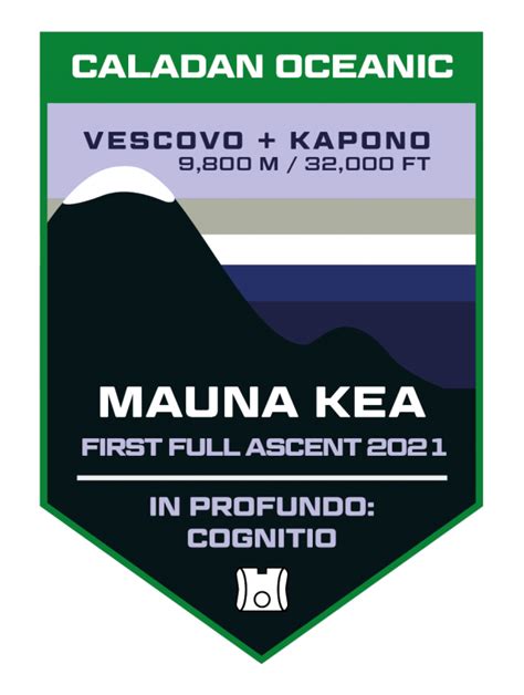 Mauna Kea First Ascent Expedition | Caladan Oceanic