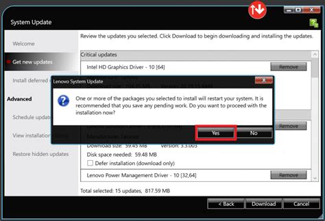 Using the Lenovo System Update Tool | Technology Support Services