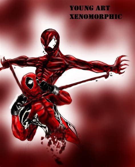 carnage vs deadpool by xenomorphic97 on DeviantArt