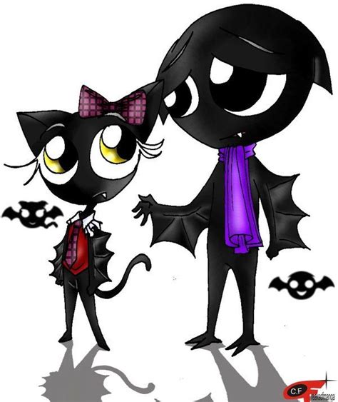 Scoomy and Scaredy_Bat by Freaky--Panda on DeviantArt | Freaky, Bat ...