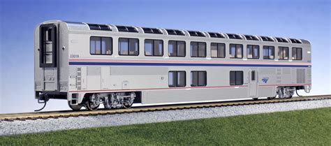 Kato 35-6065 HO Scale Amtrak Superliner I Lounge Dome Phase IV 33014 ...